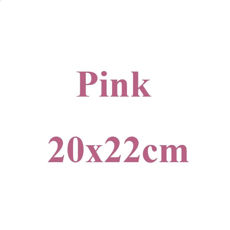 20x22cm color rosa