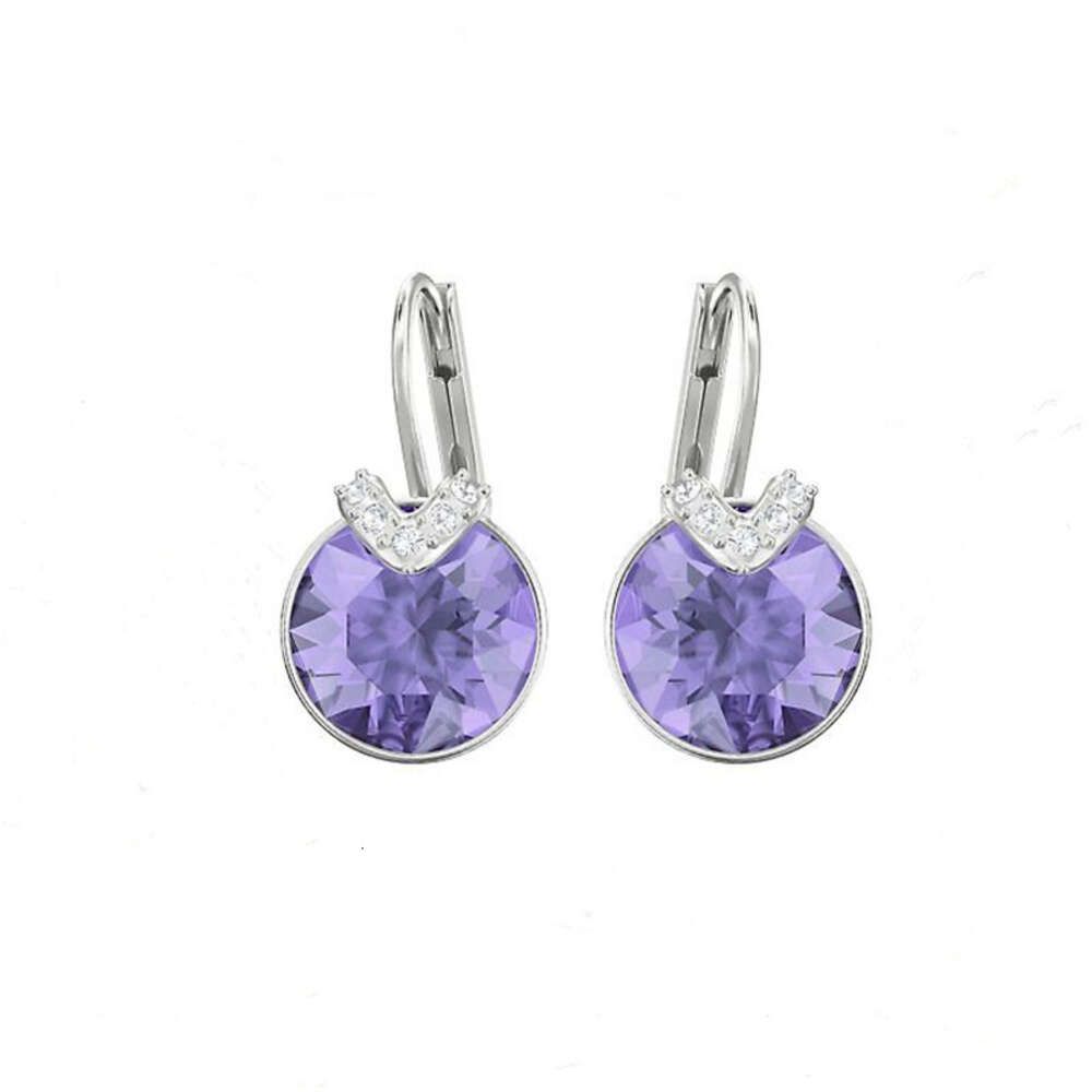 Boucles d'oreilles violettes 1:1