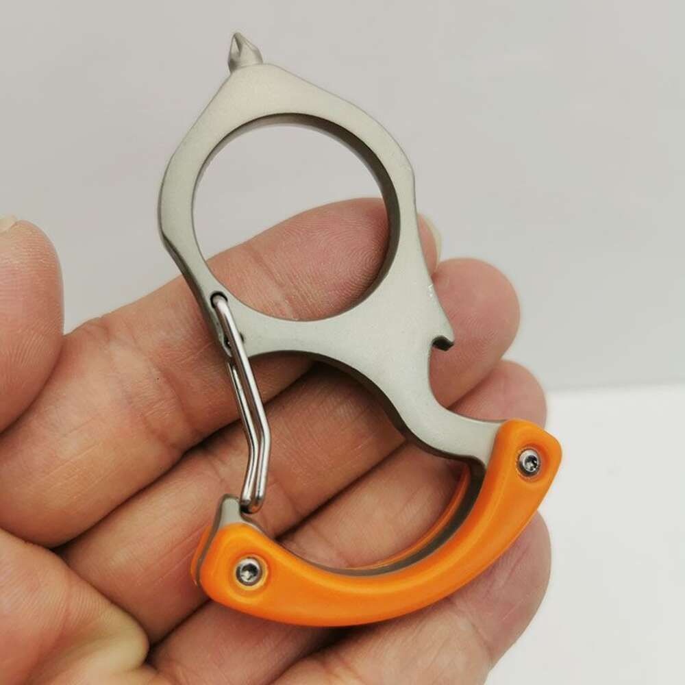 Orange Sharp Blade Single Finger Buckle