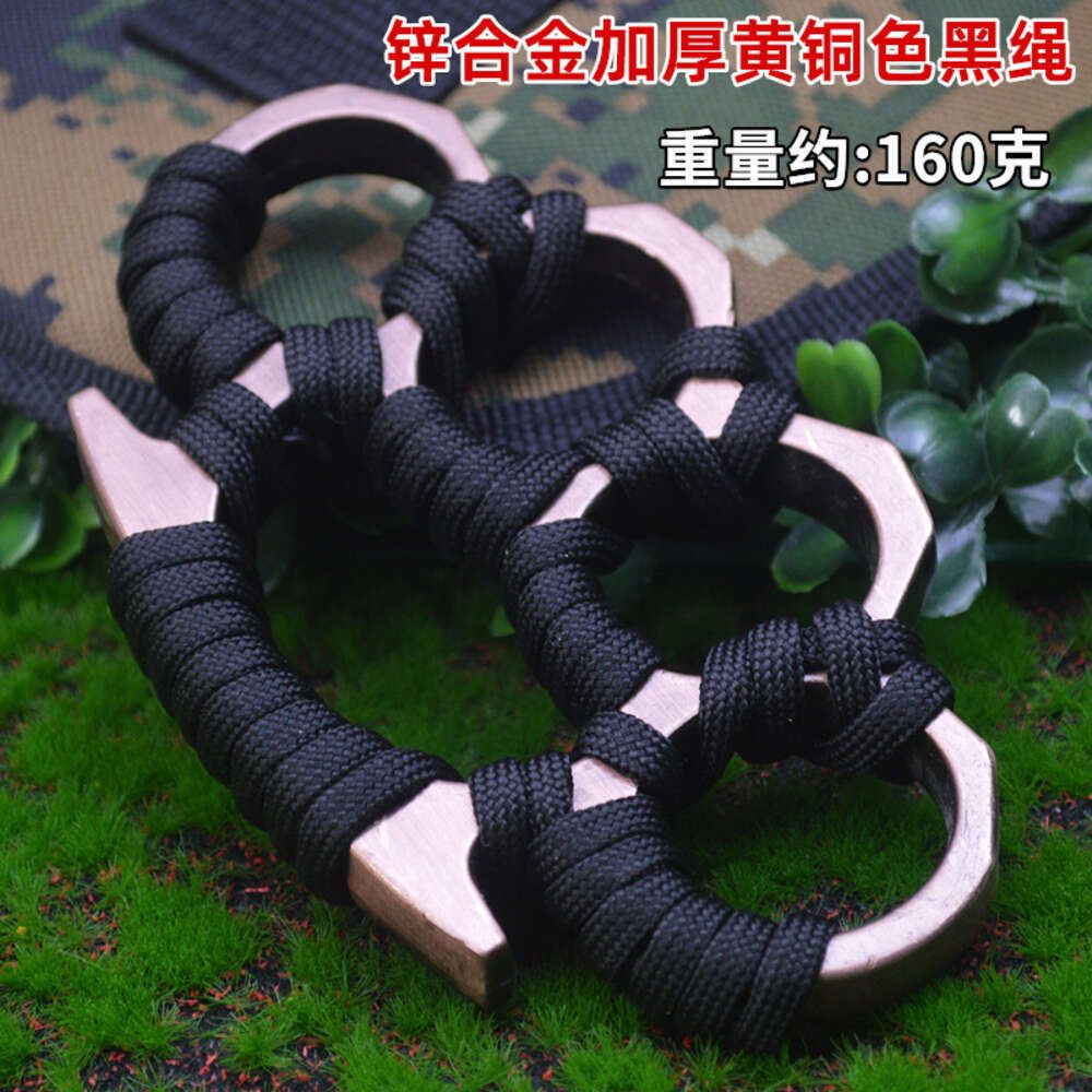 Zinc Alloy Thickened Brass Black Rope