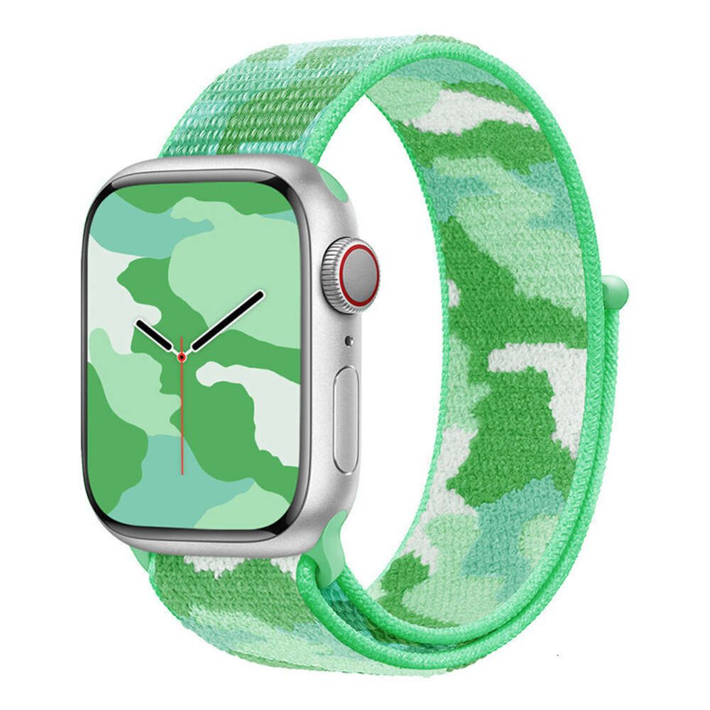 Lime Camo-42mm 44mm 45mm