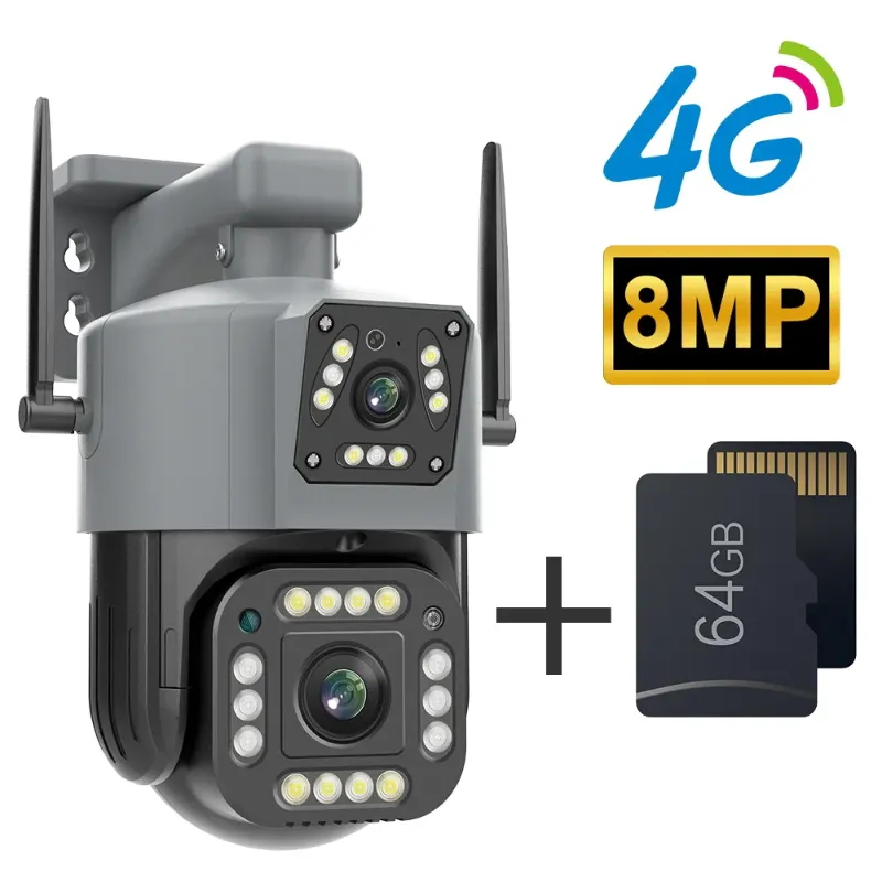 Prise UE 8MP 4G Ajouter 64G