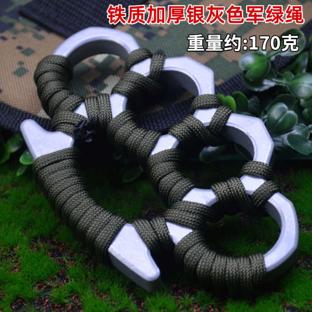 Iron Thickened Gray Army Green Rope (a