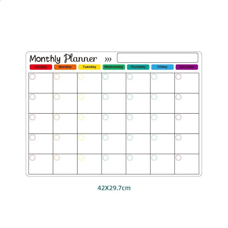 Planner 1 Piece Per Month