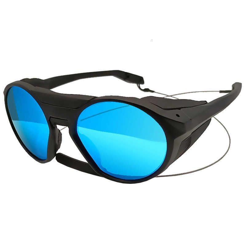 Black Polarized Ice Blue Sheet