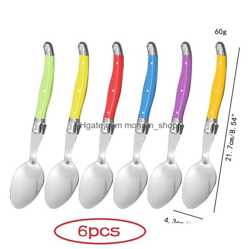 6 Rainbow Spoon