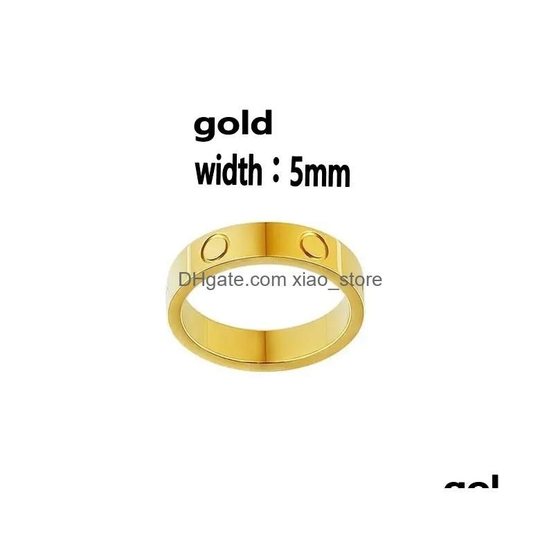 5Mm No Diamond Gold Color