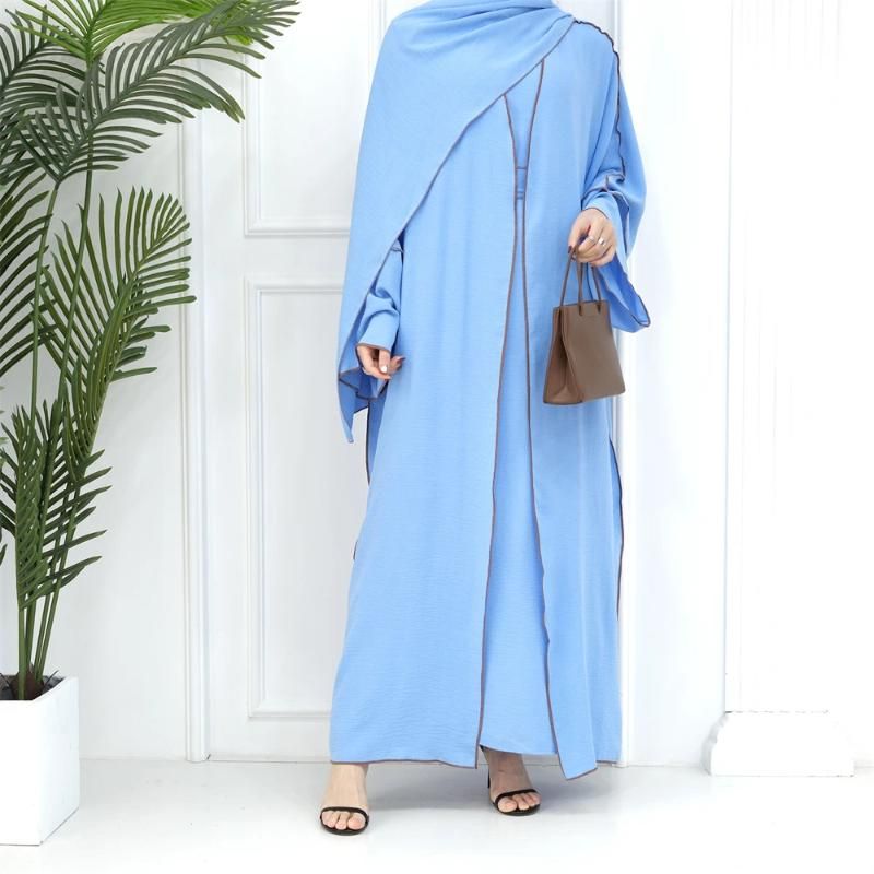 S Blue Abaya