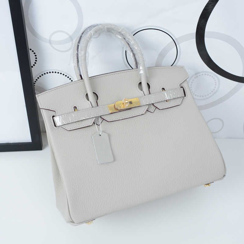 Pearl Grey 30cm with Shoulder Strap