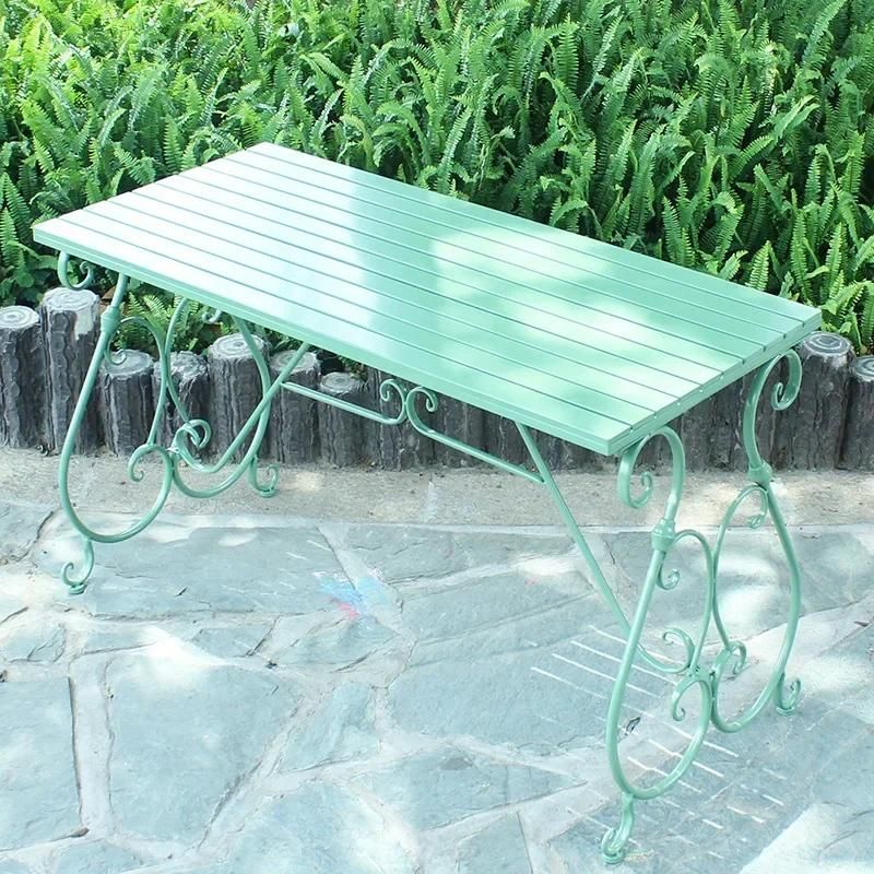 Green table