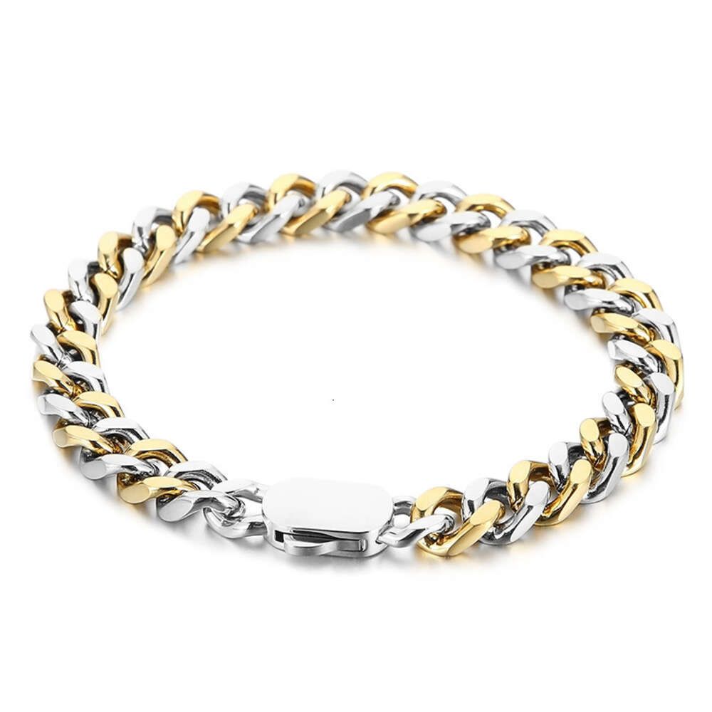 Golden Bracelet 8mm 20cm=kb164545-z