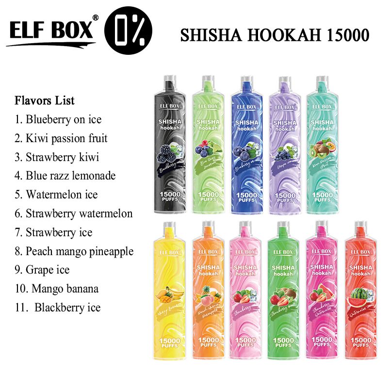 Elf Box Shisha,% 0 NIC