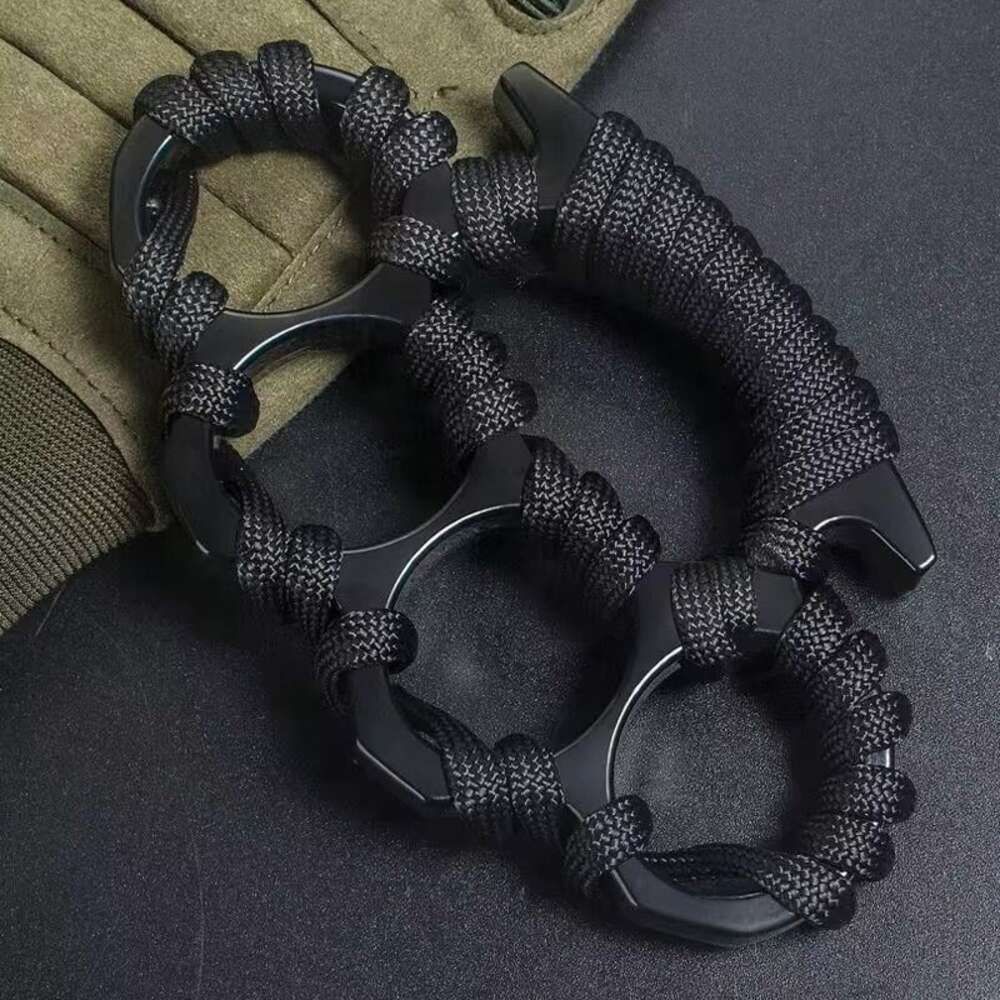 [Hard iron] Black thickened winding rope