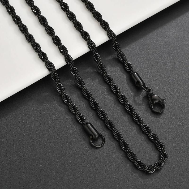 Width 2MM 45cm Length Black Color