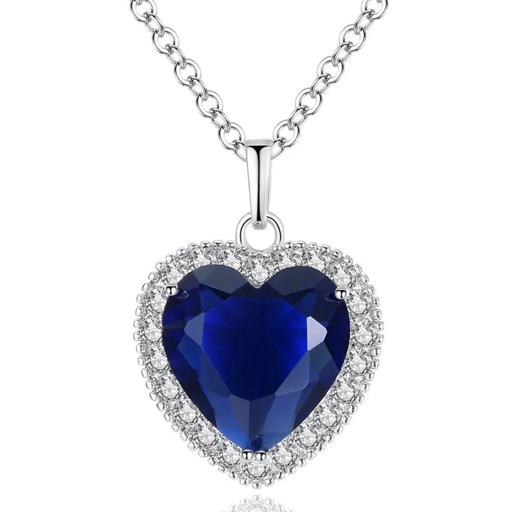 Gem Color:Blue necklace