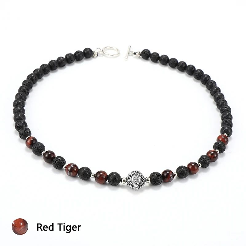 Metal Color:Red Tiger Eye