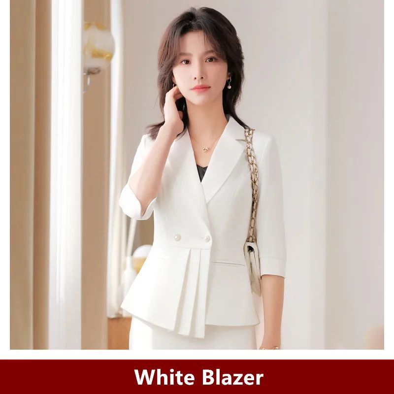 White blazer(1 PCS)