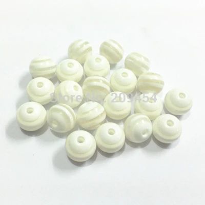 Halftransparentwhite-12mm 400pcs par sac