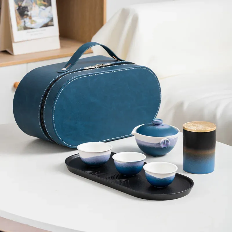 Teaware Set-Blue