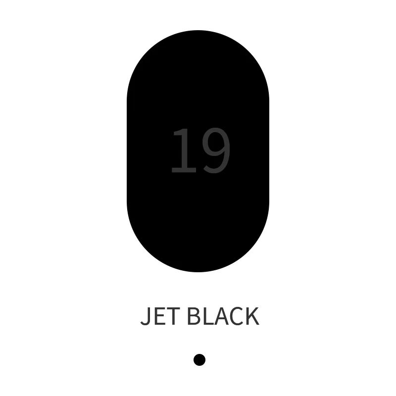 Color:Jet black
