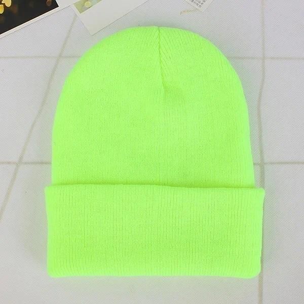 Flash Green Beanie