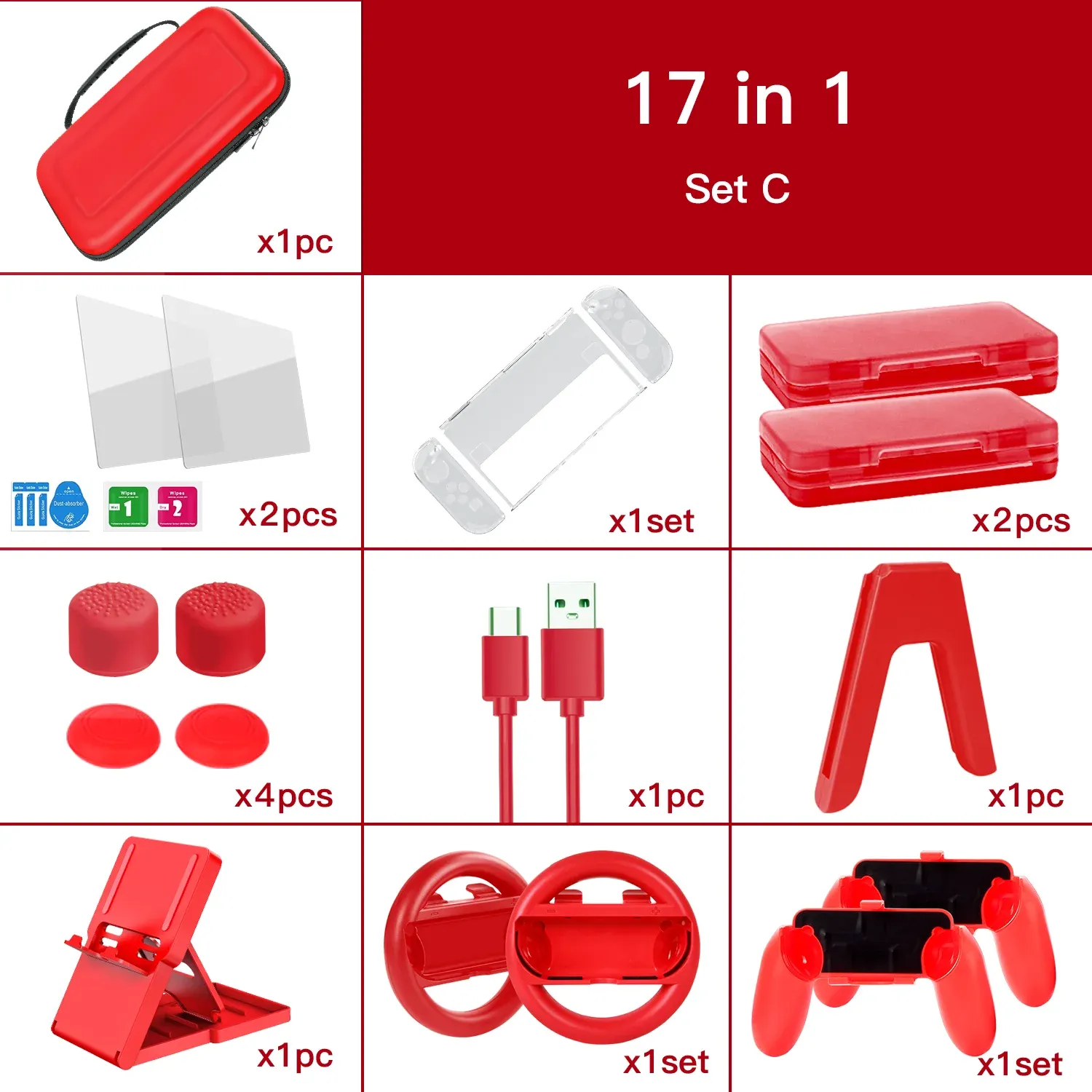 Färg: 17 i 1- C