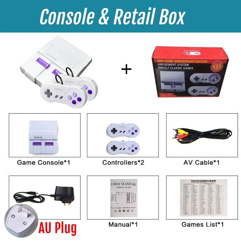 Colore:660 Game Box-AU Plug