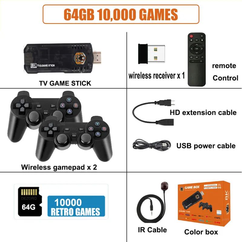 Cor: 64GB 10000Jogos