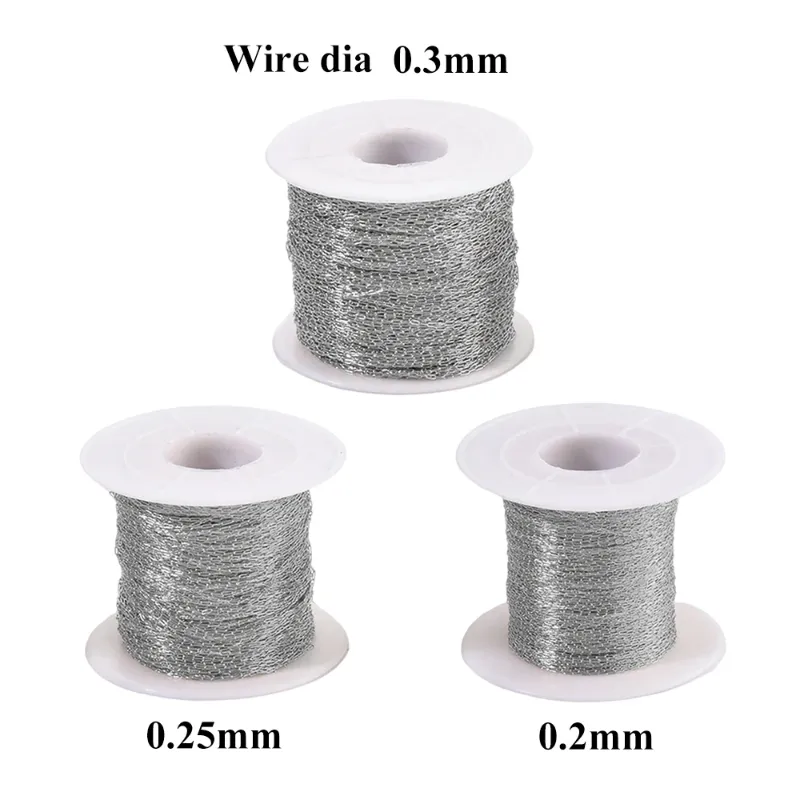 Wire dia 0.2mm 2 meter Steel