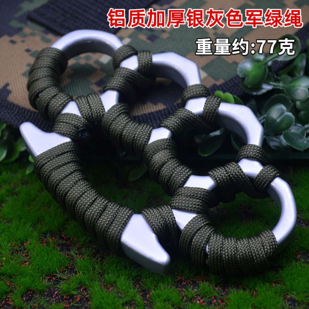 Aluminum thickened silver gray military