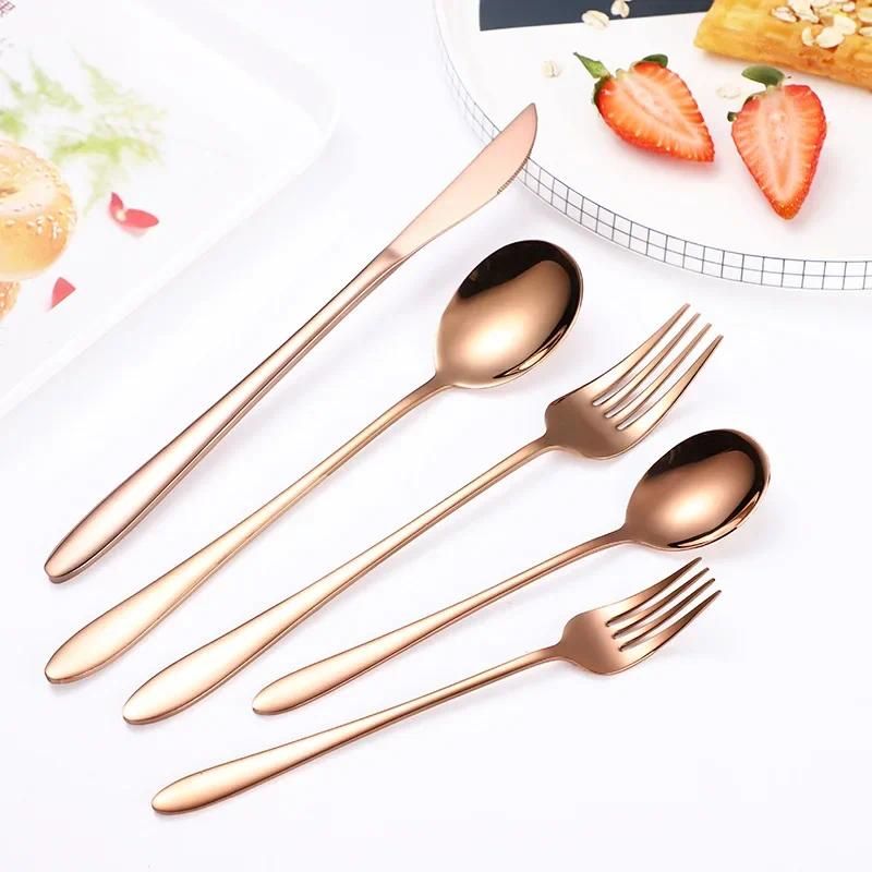 rose golden-5pcs