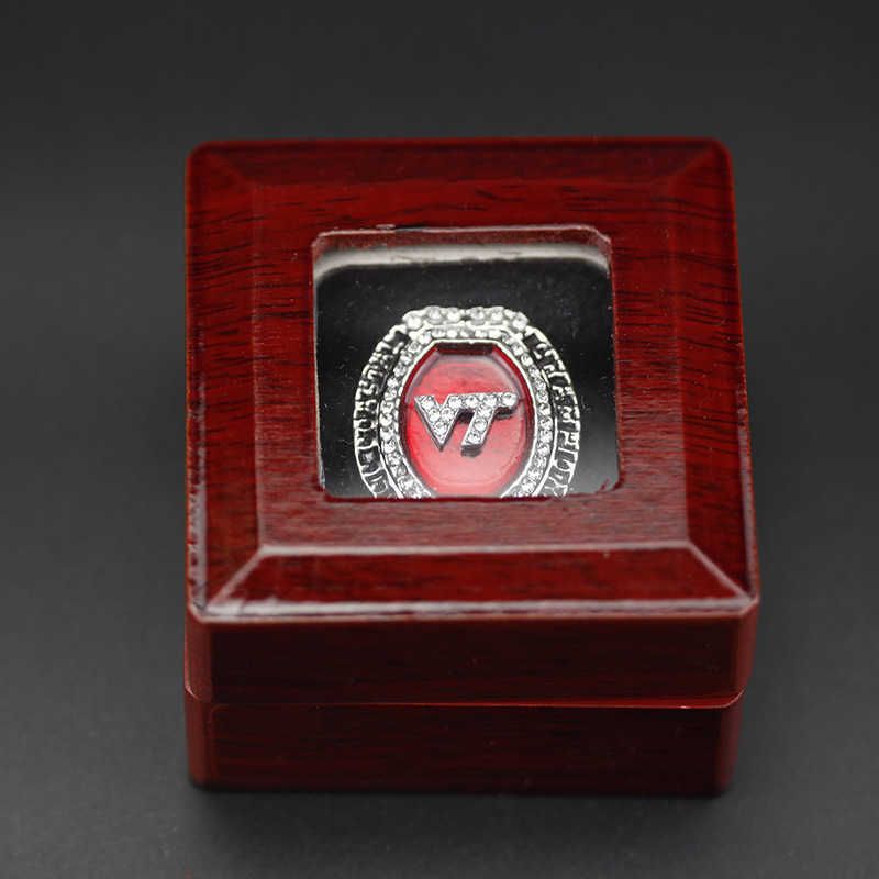 Ring + Transparent Cover Wooden Box