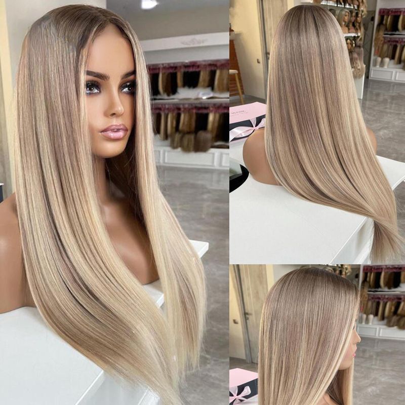 Couleur blonde en surbrillance