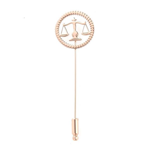 LAPEL PIN ROSE GOLD