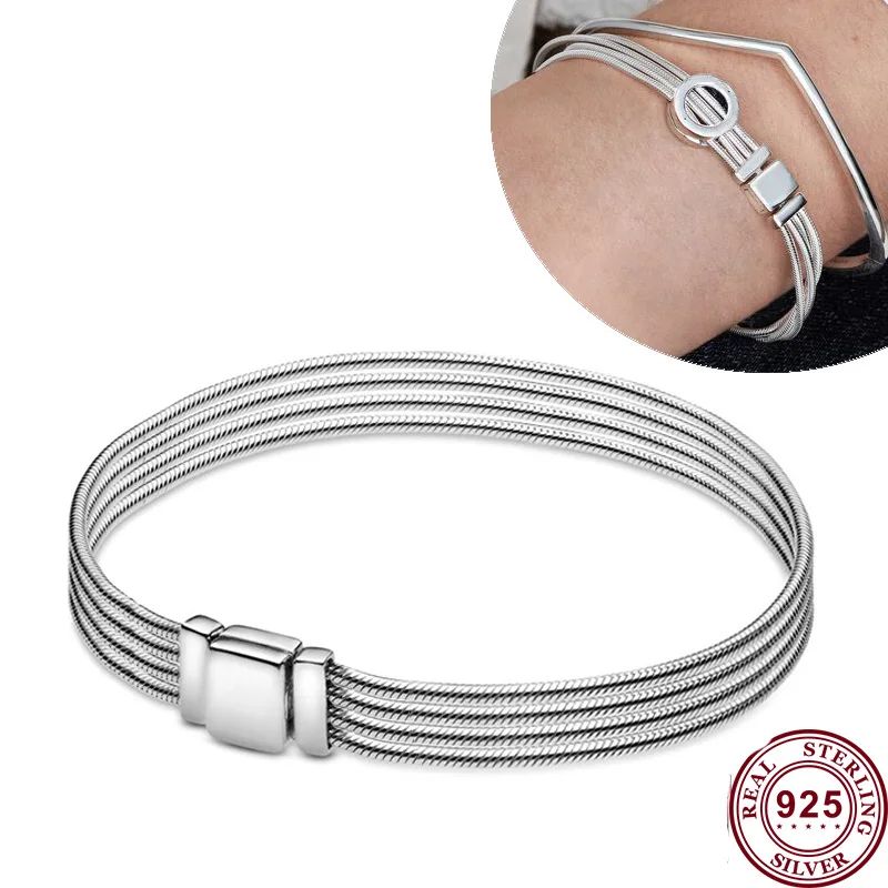 Gem Color:Silver Bracelet-1