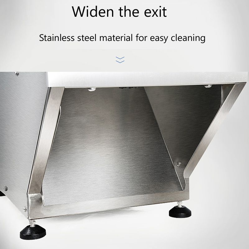 Description Picture 4 of itemHigh efficiency frozen pork belly meat slicer bacon cutter mutton hot pot beef roll cutting machine sausage cutting machine