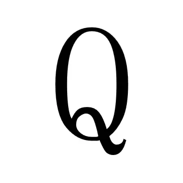 宝石の色：文字q