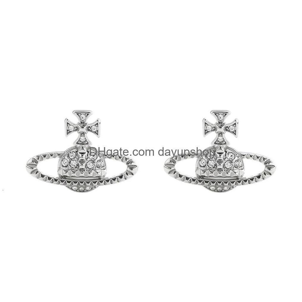 White Gold Earrings