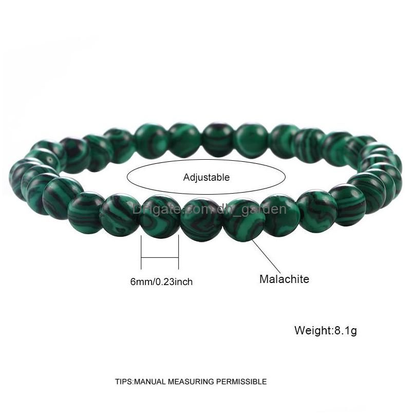 6mm malachite