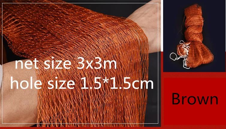 Color:3x3m brown