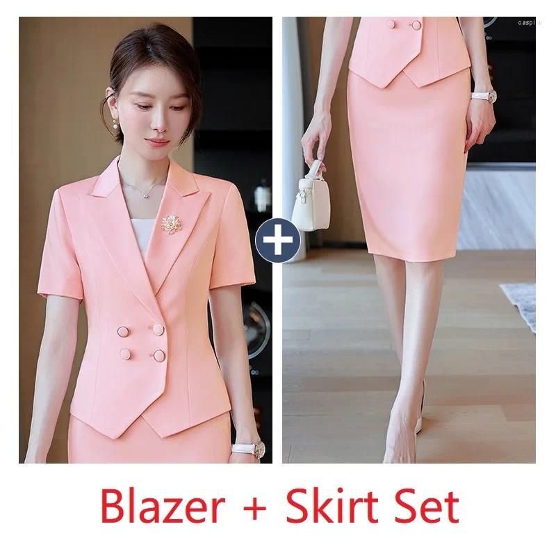 Blazer and Skirt