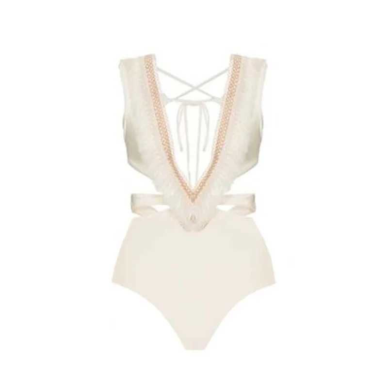 Maillot de bain blanc