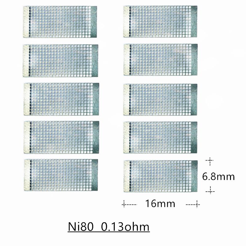 10 шт. 0,13 Ом NI80