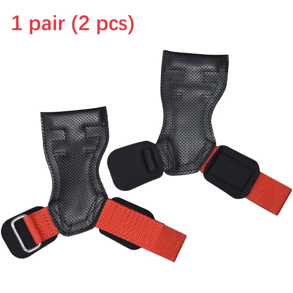 Color:PU Grips-Red-Hole