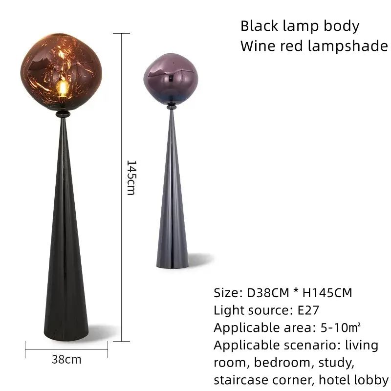 Lampa podłogowa 145 cm B