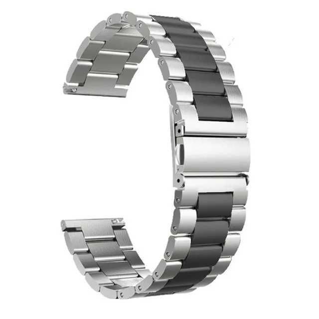 Steel Silver Black-Watch 6 40mm 44mm