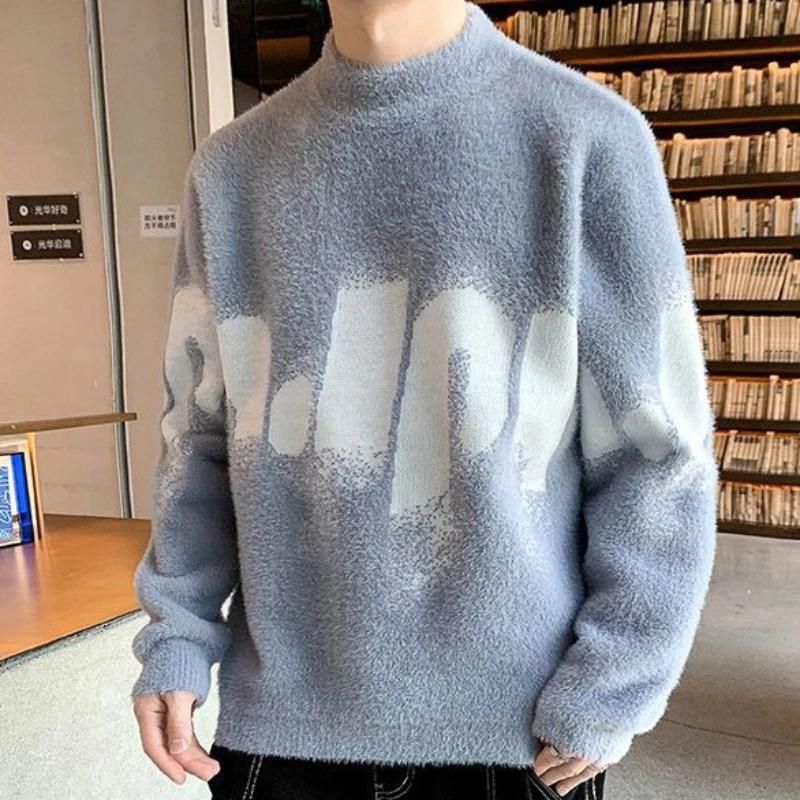 灰色のセーター