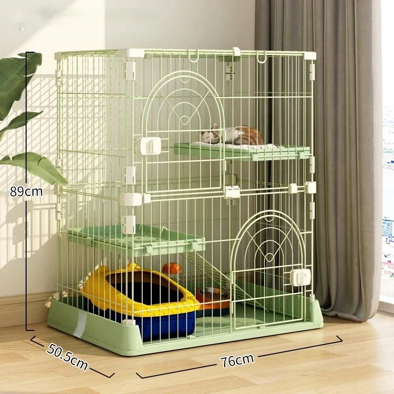 single cage 3-green 76x50x89cm