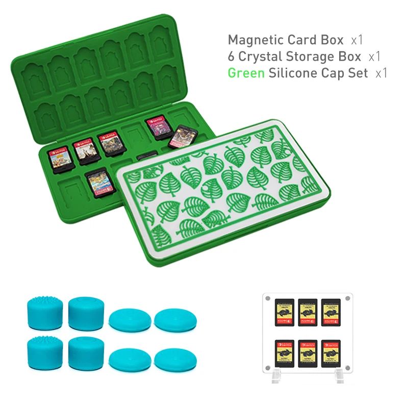 Color:Green 6 card slot