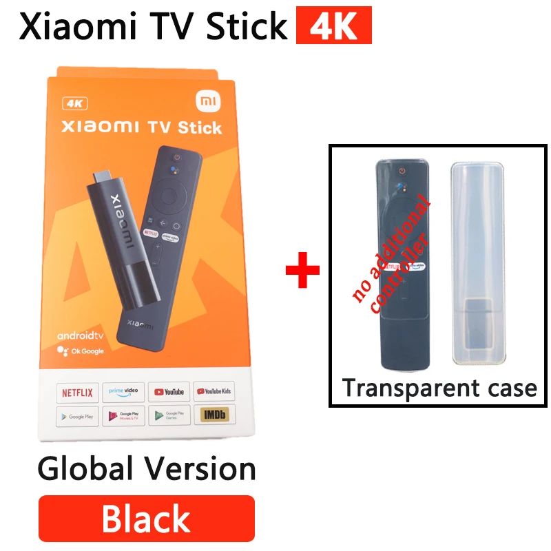 Adicionar Case-Mi Tv Stick Transparente 4k